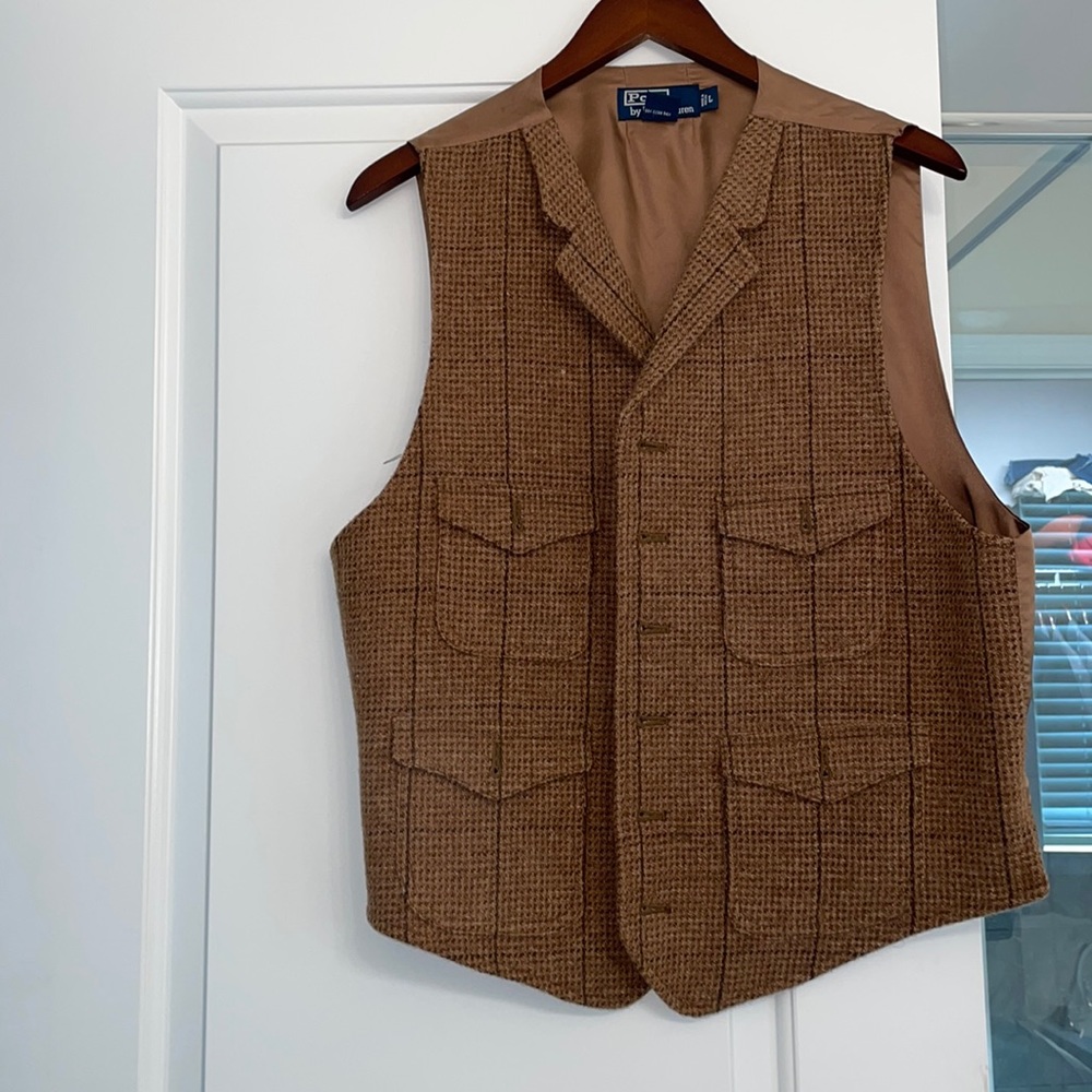 Mens Polo Ralph Lauren Suit Vest.